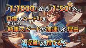 「完璧を、捨てる。」というキャッチコピーが書かれた、たげたぽこ（tagetapoco）のブランドイメージ画像。