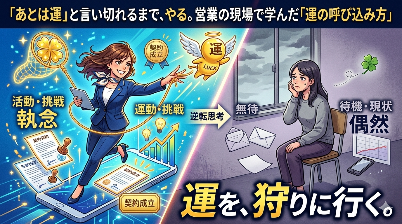 「運を、狩りに行く。」というキャッチコピーが書かれた、たげたぽこ（tagetapoco）のブランドイメージ画像。