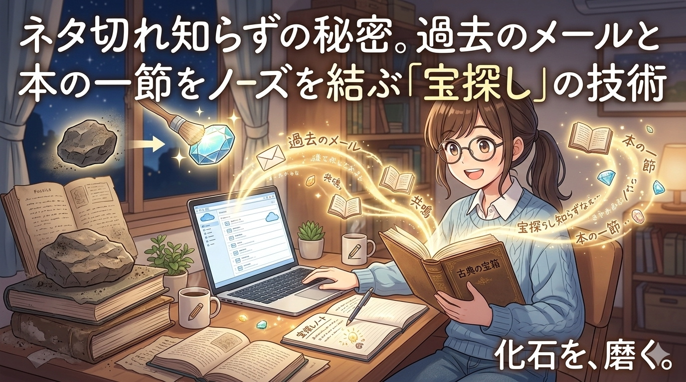 「化石を、磨く。」というキャッチコピーが書かれた、たげたぽこ(tagetapoco)のブランドイメージ画像。