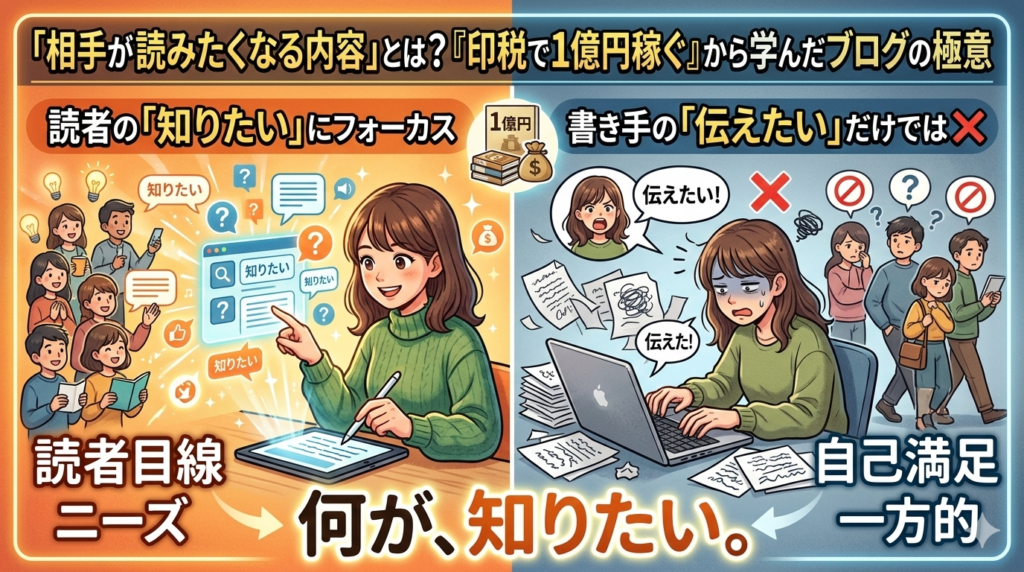 「何が、知りたい。」というキャッチコピーが書かれた、たげたぽこ（tagetapoco）のブランドイメージ画像。