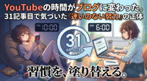 「習慣を、塗り替える。」というキャッチコピーが書かれた、たげたぽこ（tagetapoco）のブランドイメージ画像。