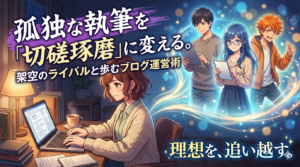 「理想を、追い越す。」というキャッチコピーが書かれた、たげたぽこ（tagetapoco）のブランドイメージ画像。