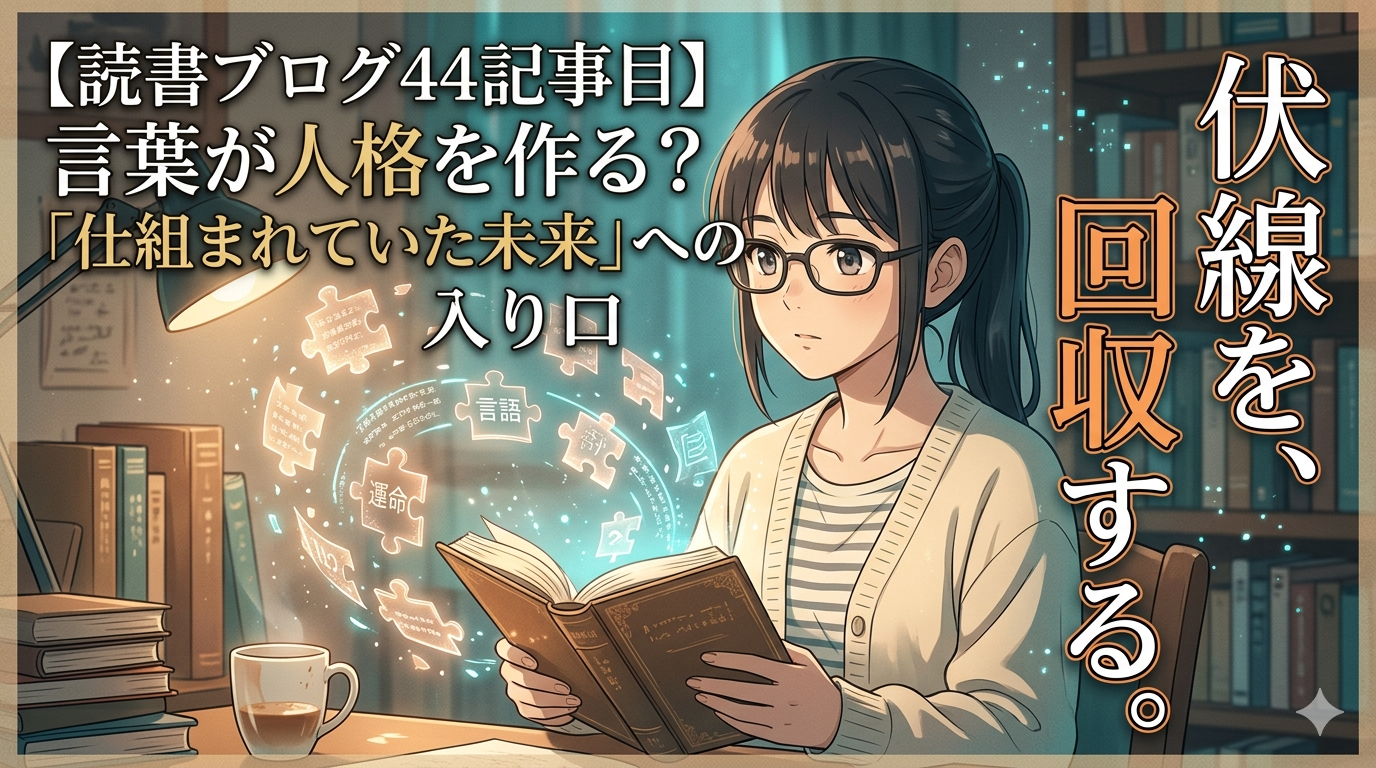 「伏線を、回収する。」というキャッチコピーが書かれた、たげたぽこ(tagetapoco)のブランドイメージ画像。
