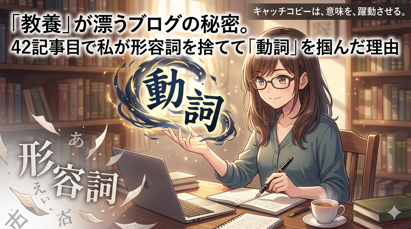 「意味を、躍動させる。」というキャッチコピーが書かれた、たげたぽこ(tagetapoco)のブランドイメージ画像。