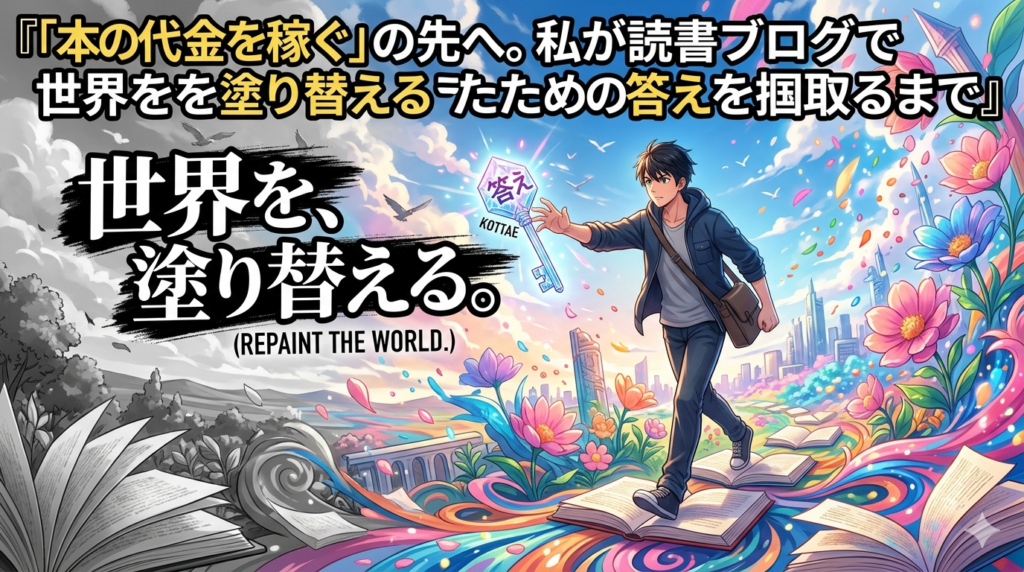 「世界を、塗り替える。」というキャッチコピーが書かれた、たげたぽこ（tagetapoco）のブランドイメージ画像。