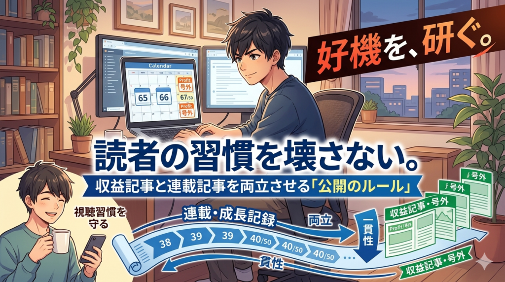 「 好機を、研ぐ。」というキャッチコピーが書かれた、たげたぽこ（tagetapoco）のブランドイメージ画像。