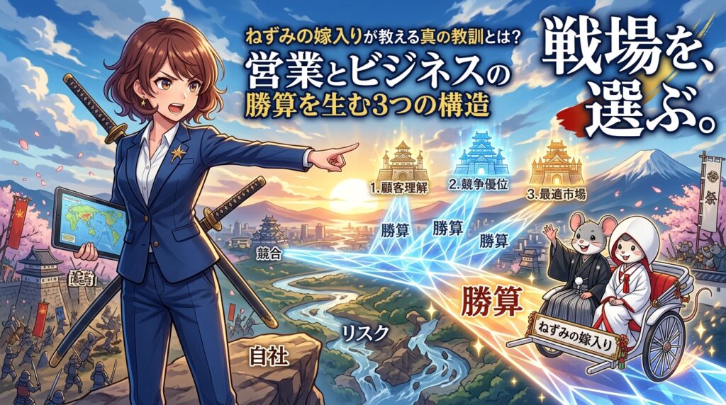 「 戦場を、選ぶ。 」 というキャッチコピーが書かれた、たげたぽこ（tagetapoco）のブランドイメージ画像。